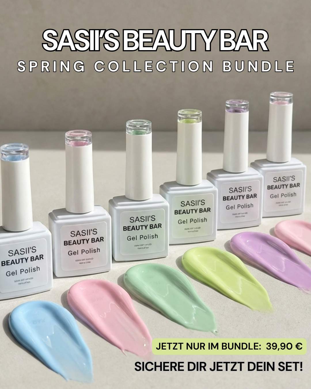 Spring Collection – 6er Farbgel Bundle